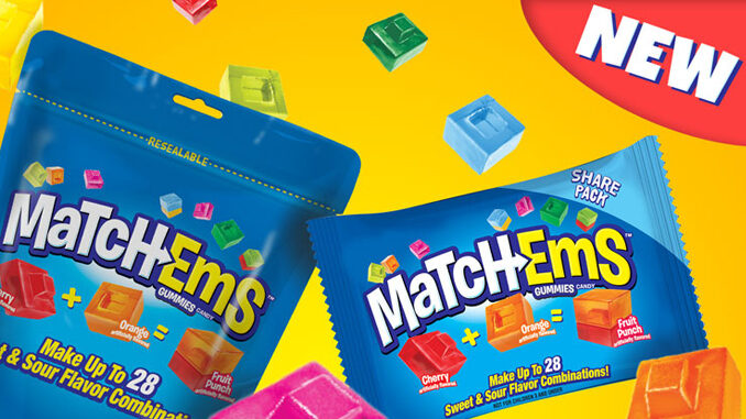 Bazooka Introduces New Interlocking Match-Ems Gummies