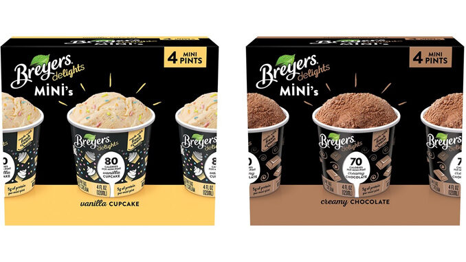 Breyers Introduces New Breyers Delights Minis In Single Serve 4-Ounce Cups
