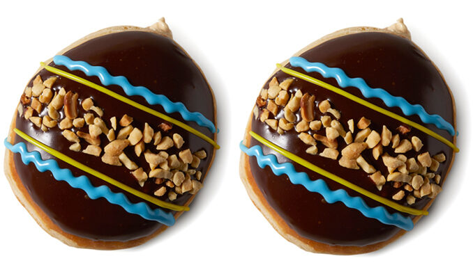Krispy Kreme Introduces New Reese’s Peanut Butter Egg Doughnut