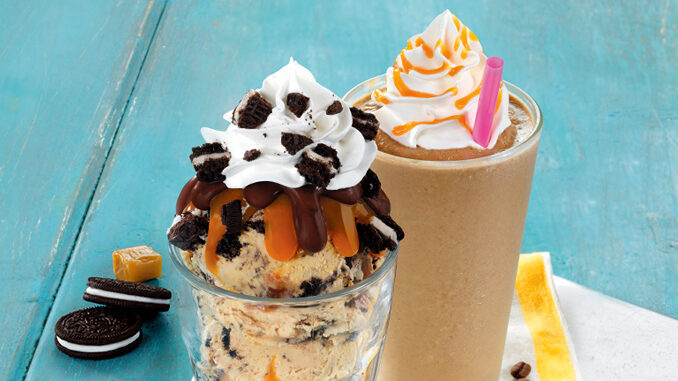 Oreo 'n Caramel Is The Baskin-Robbins Flavor Of The Month For March 2018