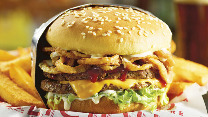 Red Robin Launches New Cowboy Ranch Tavern Double and The Grand Brie Burger