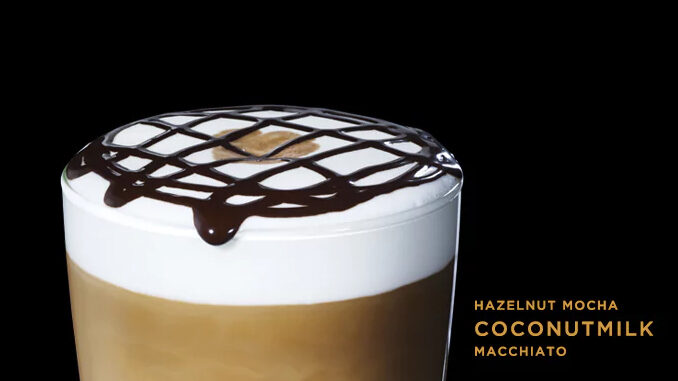 Starbucks Introduces New Hazelnut Mocha Coconutmilk Macchiato