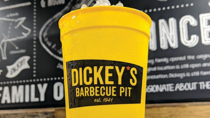 $1 Big Yellow Cups At Dickey's Through May 31, 2018