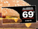 69-Cent All American Cheeseburgers At Checkers & Rally’s‏ On April 25, 2018