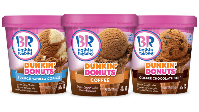 Baskin-Robbins Introduces New Dunkin' Donuts Coffee Inspired Ice Cream Flavors