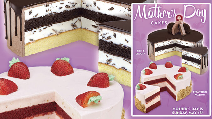 Cold Stone Creamery Offers Strawberry Passion And Rich & Dreamy Chocolate Cakes For Mother’s Day 2018