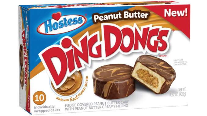 Hostess Launches New Peanut Butter Ding Dongs