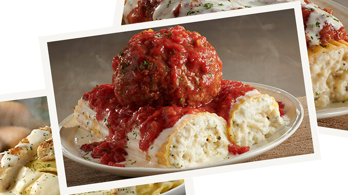 Olive Garden’s New Big Italian Classics Menu Features A Giant Meatball