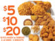 Popeyes Offers $5, $10 And $20 Mixed Chicken Deals
