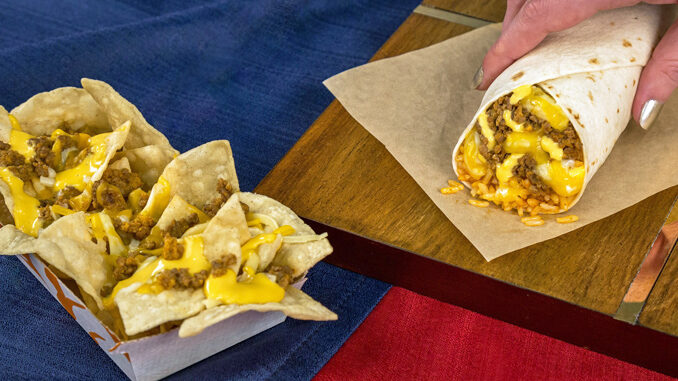 Taco Bell Unveils New $1 Triple Melt Burrito And New $1 Triple Melt Nachos