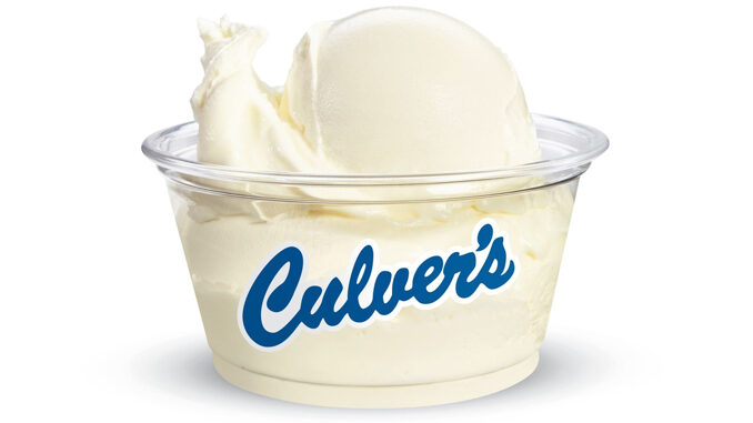 $1 Scoops Of Fresh Frozen Custard At Culver’s On May 3, 2108
