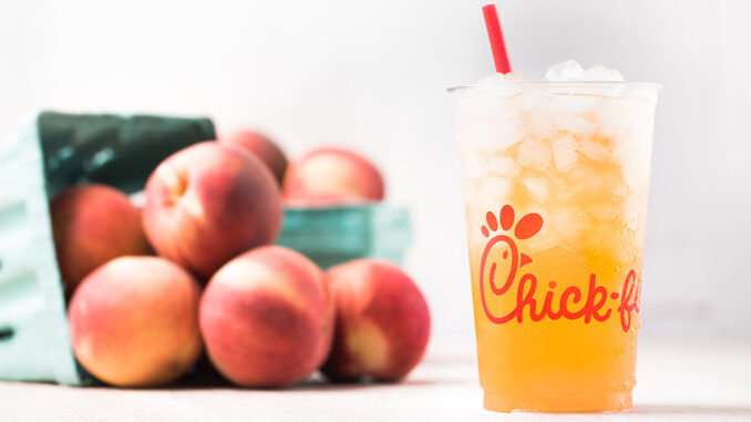 Chick-fil-A Introduces New White Peach Tea Lemonade