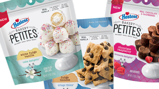 Hostess Introduces New Of Poppable Snack Line Called Hostess Bakery Petites