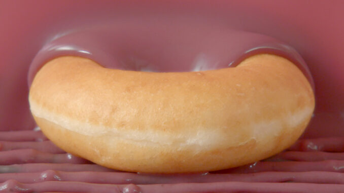 Krispy Kreme Unveils New Blueberry Glaze Doughnut