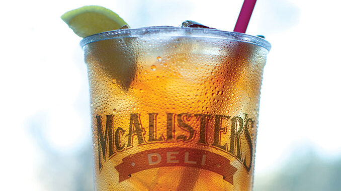 McAlister's Celebrates Free Tea Day On June 21, 2018