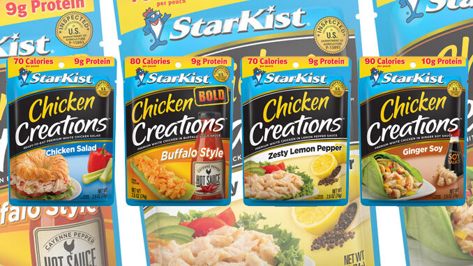 Starkist Introduces New Chicken Creations Pouches