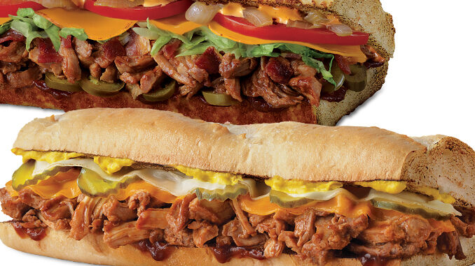 Buy One, Get One Free Pulled Pork Sub Deal At Quiznos From July 1-8, 2018