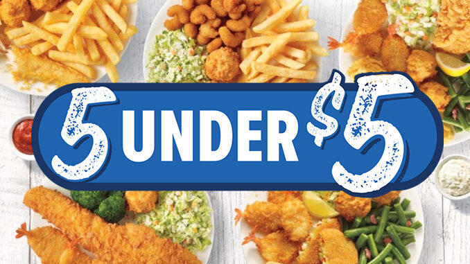 Captain D's Introduces New 5 Under $5 Full Meal Deals