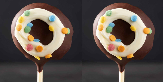 Frosted Doughnut Cake Pop