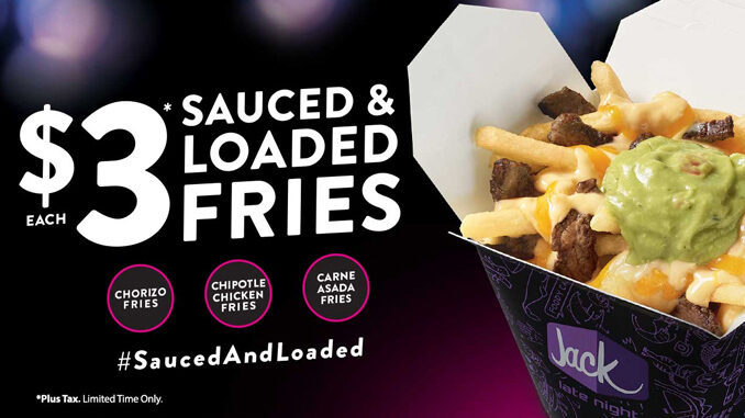 Jack In The Box Launches New $3 Sauced And Loaded Fries Nationwide