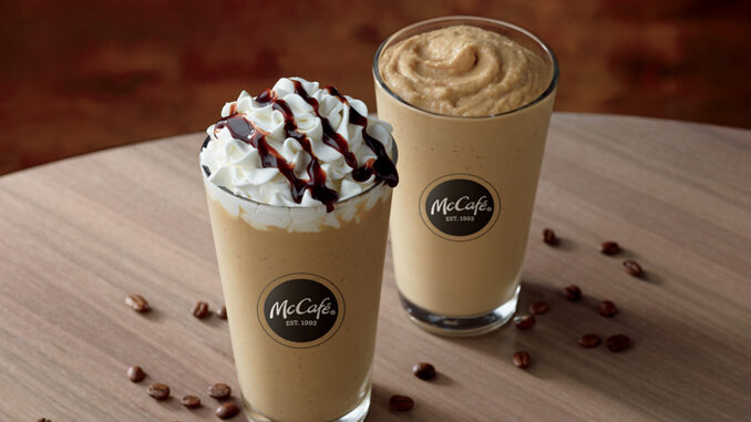 McDonald’s Debuts New Cold Brew Frozen Coffee