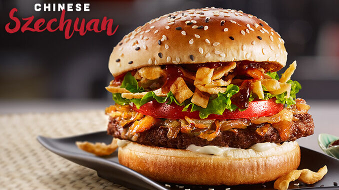 McDonald’s Is Selling A Chinese Szechuan Burger In Canada As Part Of New World Taste Tour Menu