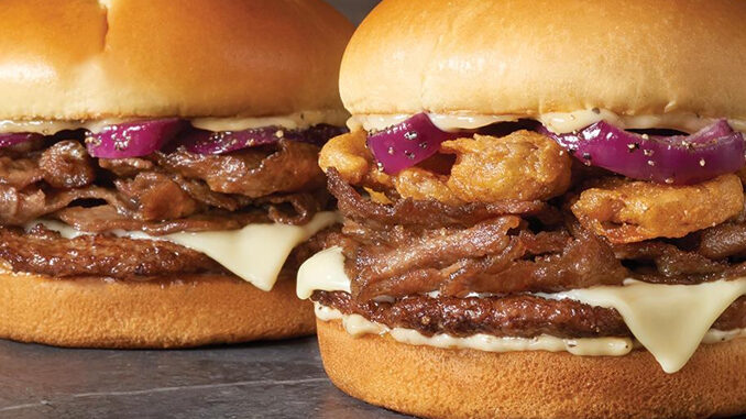 Philly Cheesesteak Burger And Crispy Mushroom Steak Burger Return To Checkers and Rally's