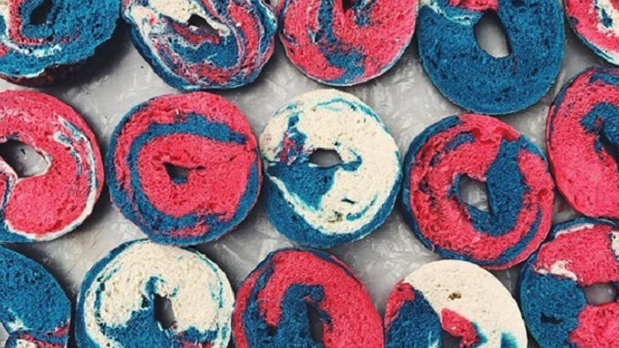 Red, White And Blue Bagels Return To Bruegger's On July 3 And July 4, 2018