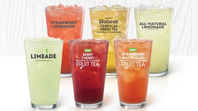 Wendy’s Adds New Berry Cherry Fruit And Strawberry Watermelon Fruit Teas