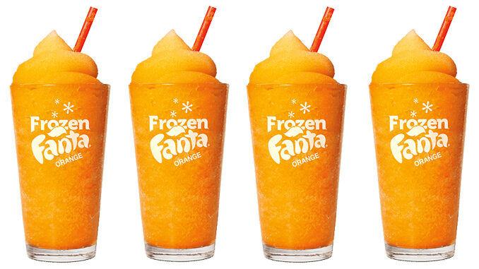 Burger King Adds New Frozen Fanta Orange And Frosted Frozen Fanta Orange