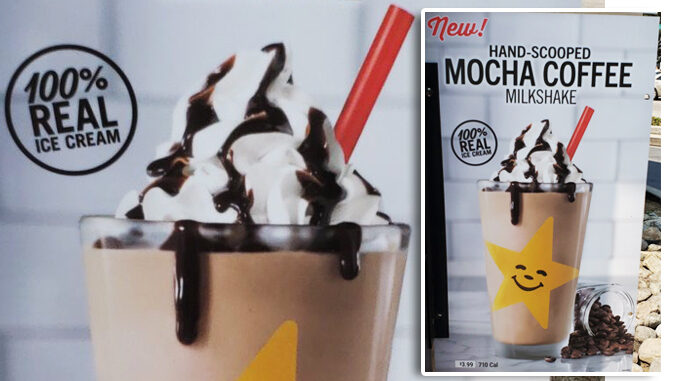 Carl’s Jr. Spins New Mocha Coffee Milkshake