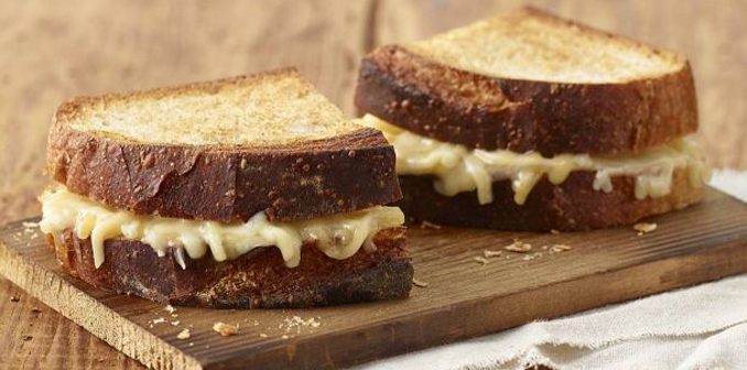 Four Cheese Grilled Cheese 