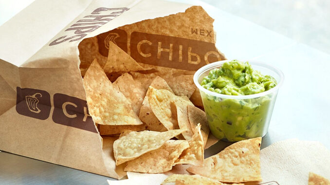 Free Guac With Entree Purchase At Chipotle On July 31, 2018