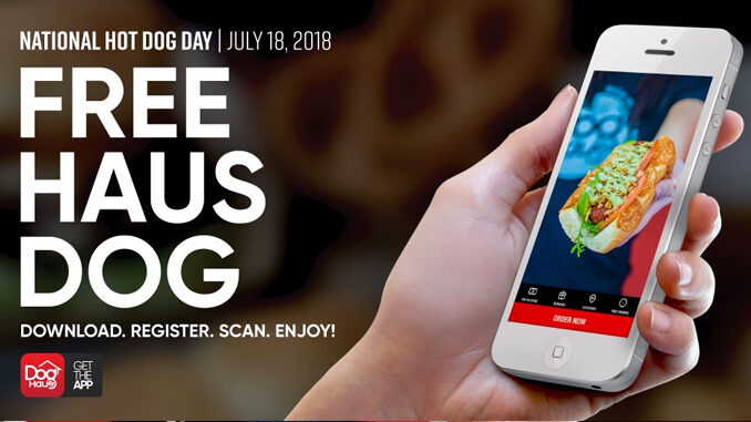 Free Hot Dogs At Dog Haus On July 18, 2018