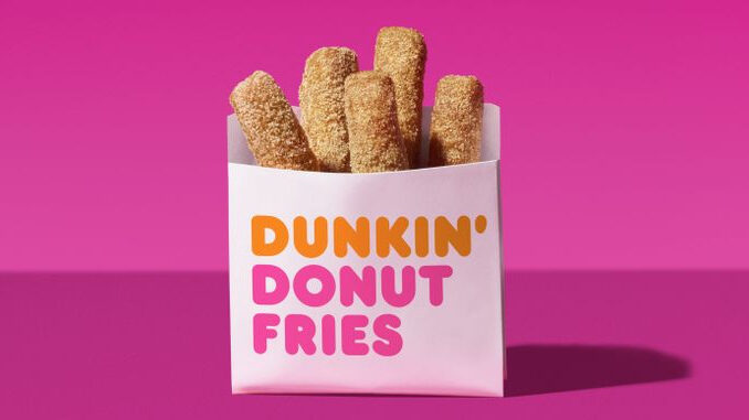 Here’s Where You Can Get Free Donut Fries At Dunkin’ Donuts On July 13, 2018