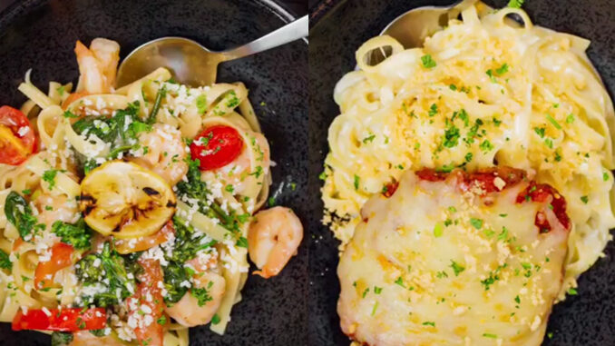 TGI Fridays Adds New Lemon Garlic & Shrimp Pasta And Chicken Parmesan Pasta