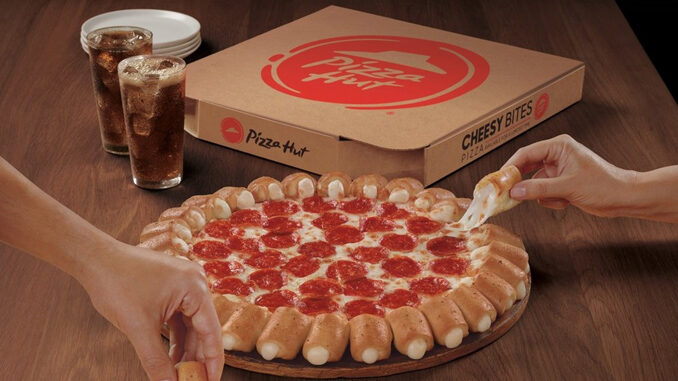 The Cheesy Bites Pizza Returns To Pizza Hut For A Limited Time