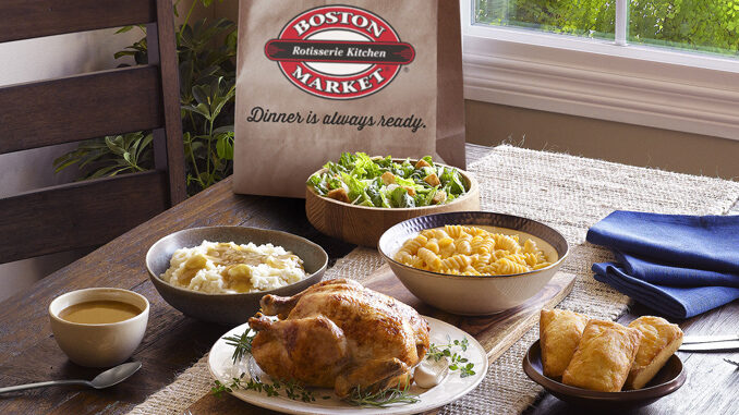 Boston Market Offers Free Delivery Through August 21, 2018