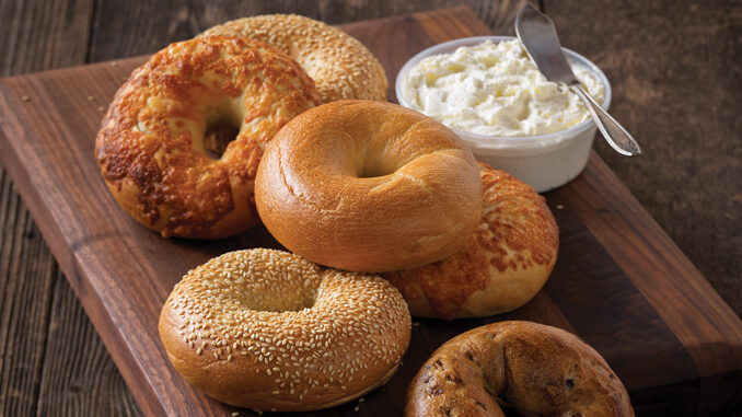 Free Bagel And Shmear With Ay Purchase At Einstein Bros. On August 15, 2018