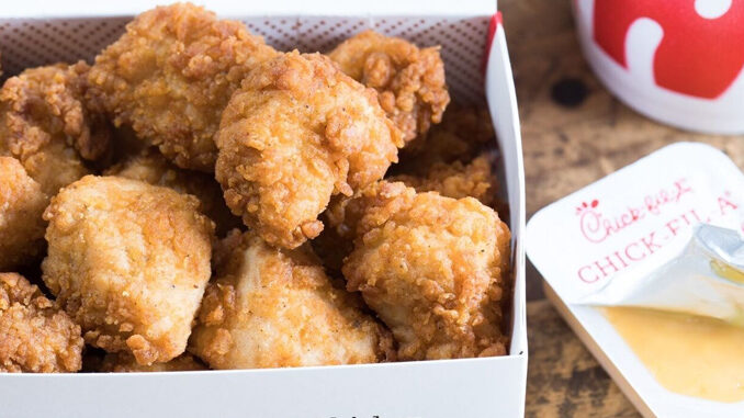 Free Chicken Nuggets For Chick-fil-A Mobile App Users Through September 29, 2018