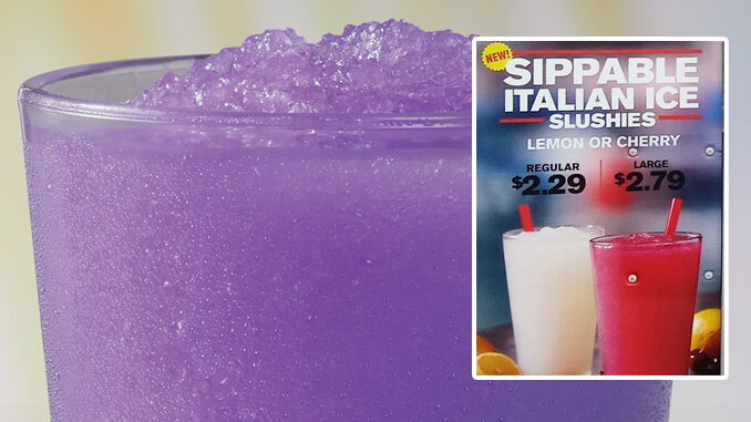 New Grape Kool-Aid Slushies And New Sippable Italian Ice Slushies Arrive At Checkers And Rally’s