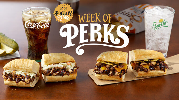 Potbelly Celebrates ‘Week Of Perks’ With Giveaways Through August 12, 2018