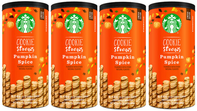 Starbucks Unveils New Pumpkin Spice Cookie Straws