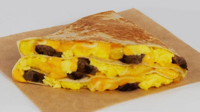 Taco Bell Adds New Steak And Egg Stacker