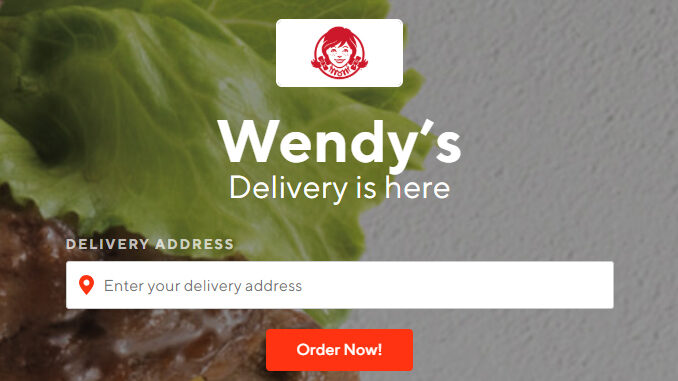 Wendy’s Offers Free Delivery On Fridays, Saturdays, And Sundays Through November 25, 2018