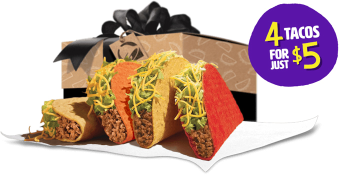 $5 National Taco Day Gift Box 