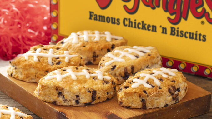 Bojangles’ Welcomes Back Football-Shaped Bo-Berry Biscuits