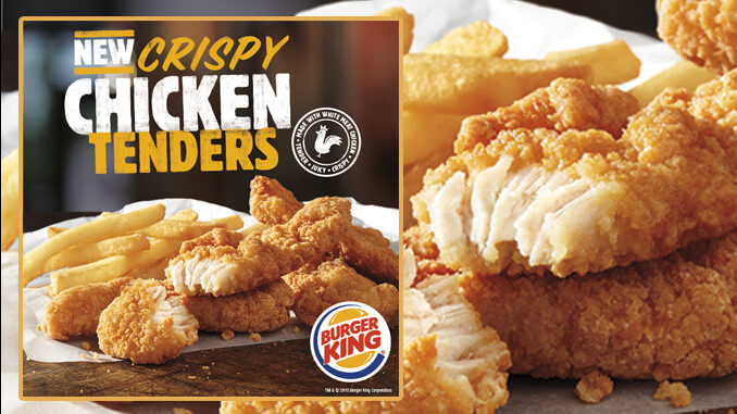 Burger King Just Dropped New Crispy Chicken Tenders