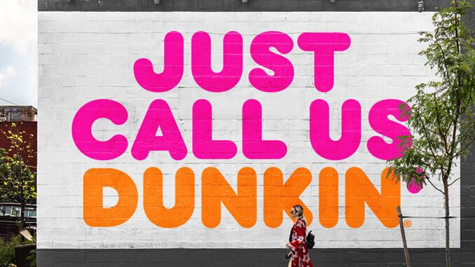 Dunkin' Donuts Confirms It’s Dropping Donuts