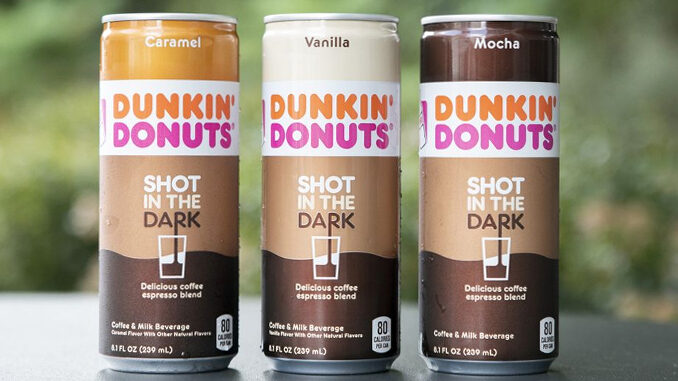 Dunkin’ Donuts Reveals New 'Shot In The Dark’ Coffee In A Can